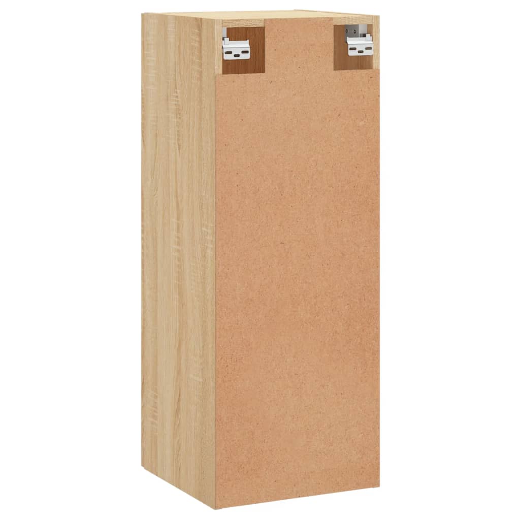 Bovenkast 34,5x34x90 cm sonoma eikenkleurig is nu te koop bij PeponiXL, paradijselijk wonen!