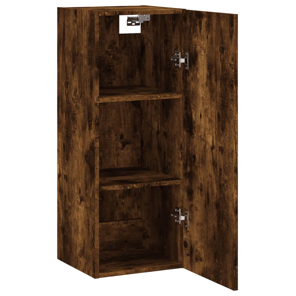 Bovenkast 34,5x34x90 cm gerookt eikenkleurig is nu te koop bij PeponiXL, paradijselijk wonen!