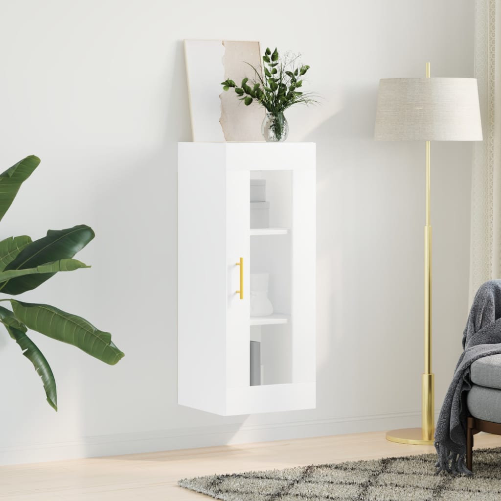 Bovenkast 34,5x34x90 cm wit is nu te koop bij PeponiXL, paradijselijk wonen!