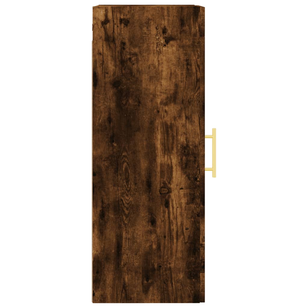 Bovenkast 34,5x34x90 cm gerookt eikenkleurig is nu te koop bij PeponiXL, paradijselijk wonen!