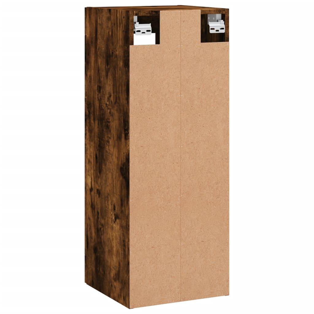 Bovenkast 34,5x34x90 cm gerookt eikenkleurig is nu te koop bij PeponiXL, paradijselijk wonen!