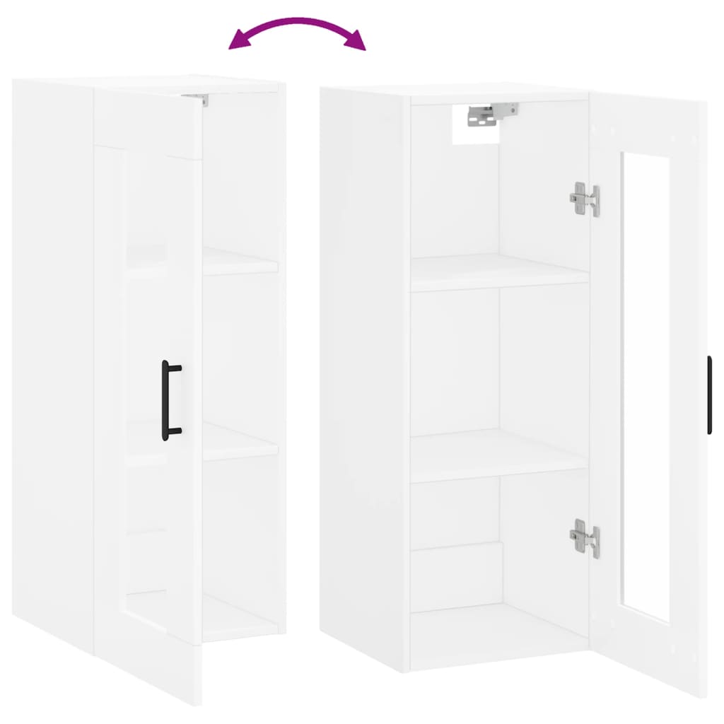 Bovenkast 34,5x34x90 cm wit is nu te koop bij PeponiXL, paradijselijk wonen!