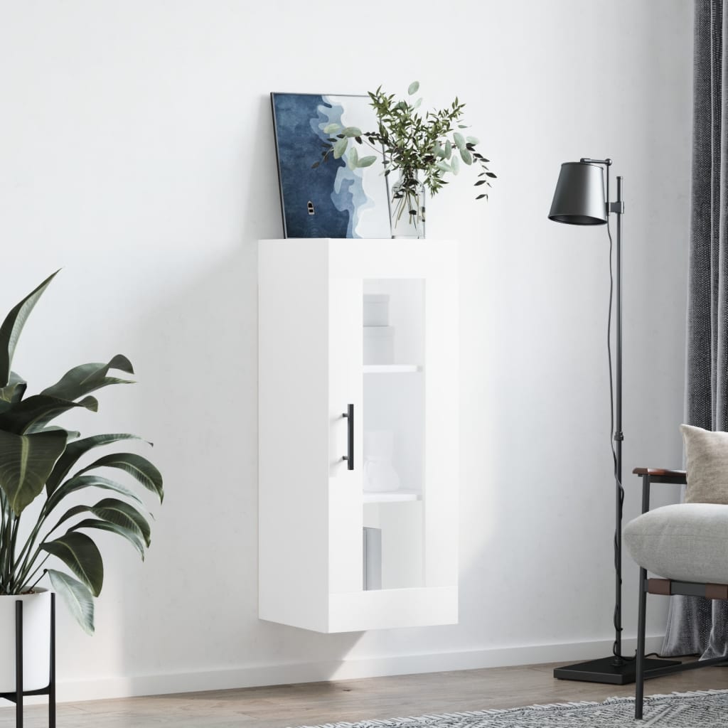 Bovenkast 34,5x34x90 cm wit is nu te koop bij PeponiXL, paradijselijk wonen!