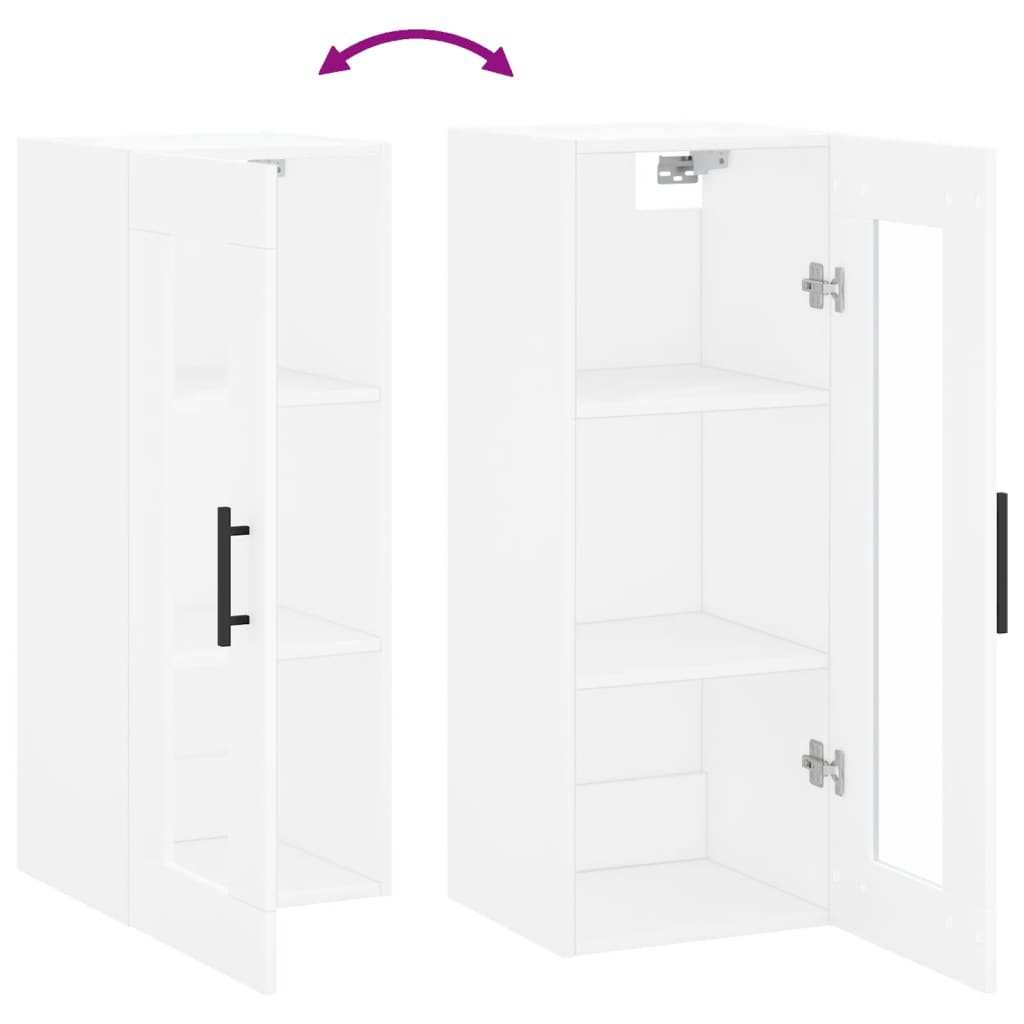 Bovenkast 34,5x34x90 cm wit is nu te koop bij PeponiXL, paradijselijk wonen!