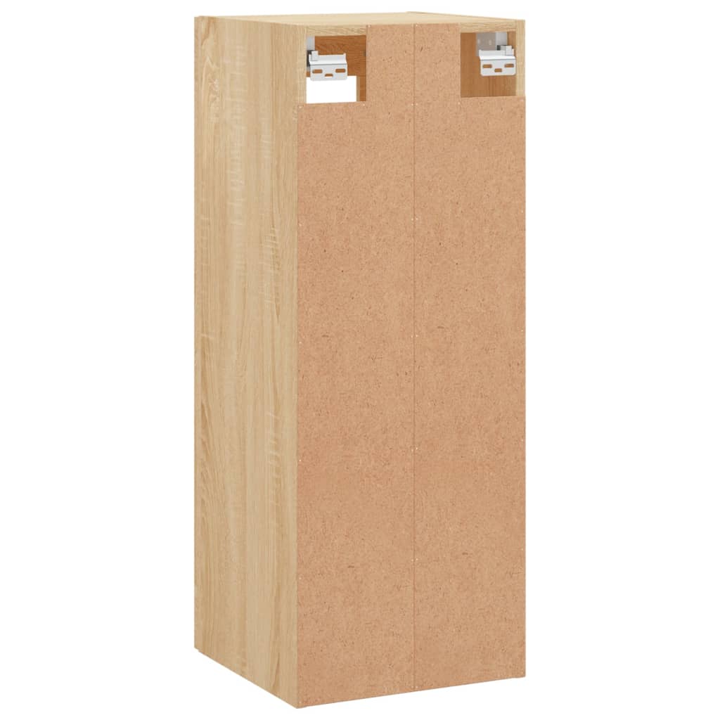Bovenkast 34,5x34x90 cm sonoma eikenkleurig is nu te koop bij PeponiXL, paradijselijk wonen!