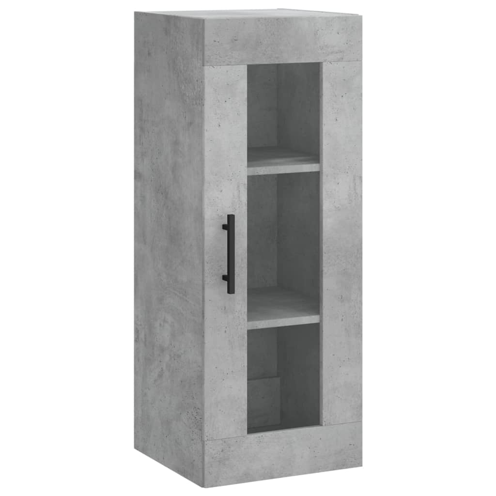 Bovenkast 34,5x34x90 cm betongrijs is nu te koop bij PeponiXL, paradijselijk wonen!