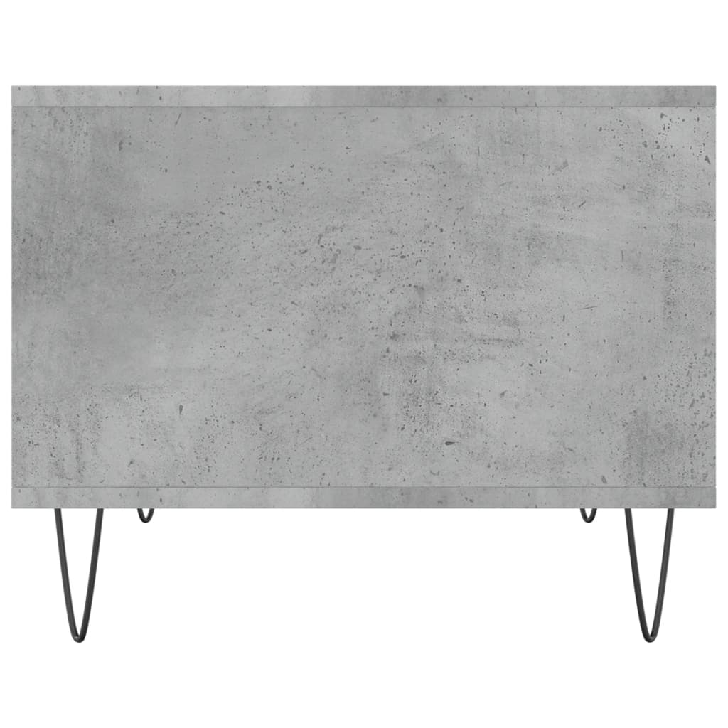 Salontafel 60x50x40 cm bewerkt hout betongrijs is nu te koop bij PeponiXL, paradijselijk wonen!