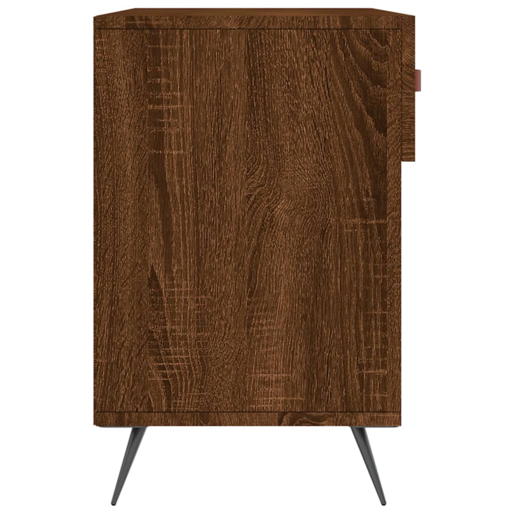 Schoenenbank 102x35x55 cm bewerkt hout sonoma eikenkleurig is nu te koop bij PeponiXL, paradijselijk wonen!