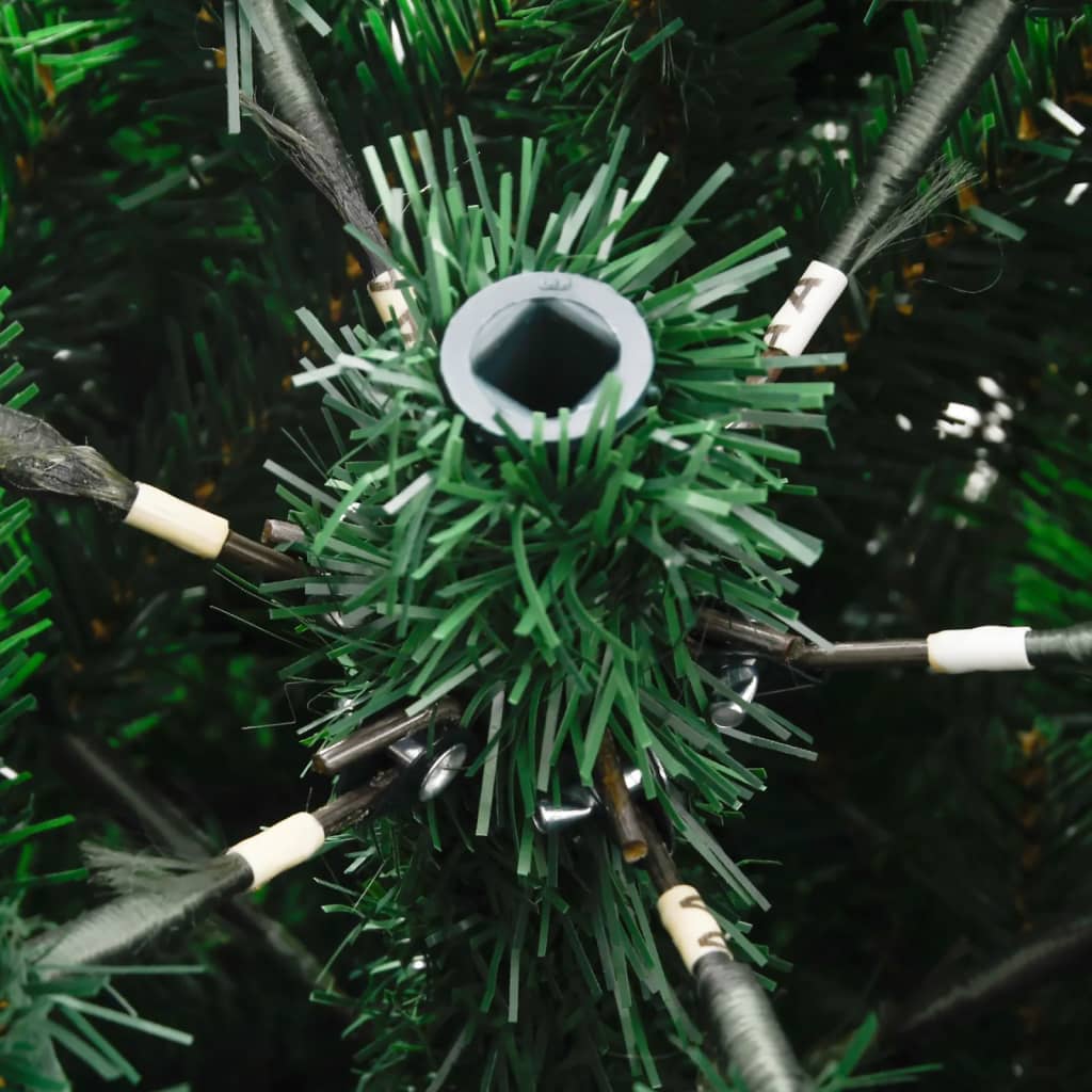 Kunstkerstboom met scharnieren en rode bessen 240 cm is nu te koop bij PeponiXL, paradijselijk wonen!