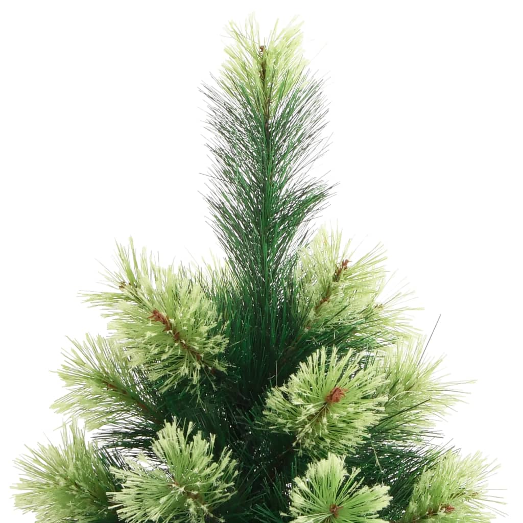 Kunstkerstboom met scharnieren en standaard 210 cm is nu te koop bij PeponiXL, paradijselijk wonen!