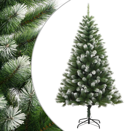 Kunstkerstboom met scharnieren en sneeuw 180 cm is nu te koop bij PeponiXL, paradijselijk wonen!