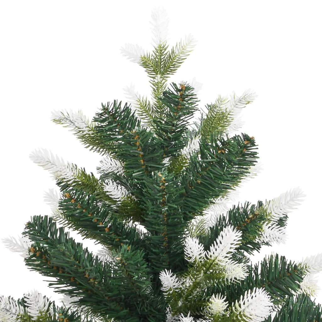 Kunstkerstboom met scharnieren en sneeuw 120 cm is nu te koop bij PeponiXL, paradijselijk wonen!