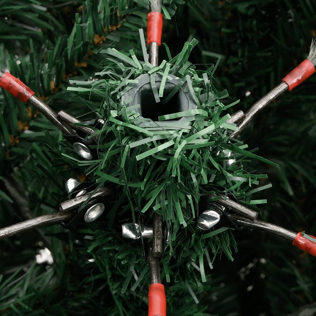 Kunstkerstboom met scharnieren en sneeuw 120 cm is nu te koop bij PeponiXL, paradijselijk wonen!