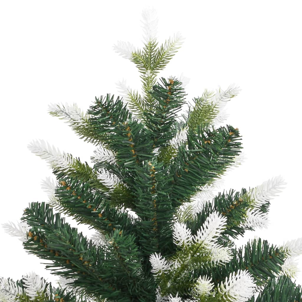 Kunstkerstboom met scharnieren en sneeuw 150 cm is nu te koop bij PeponiXL, paradijselijk wonen!