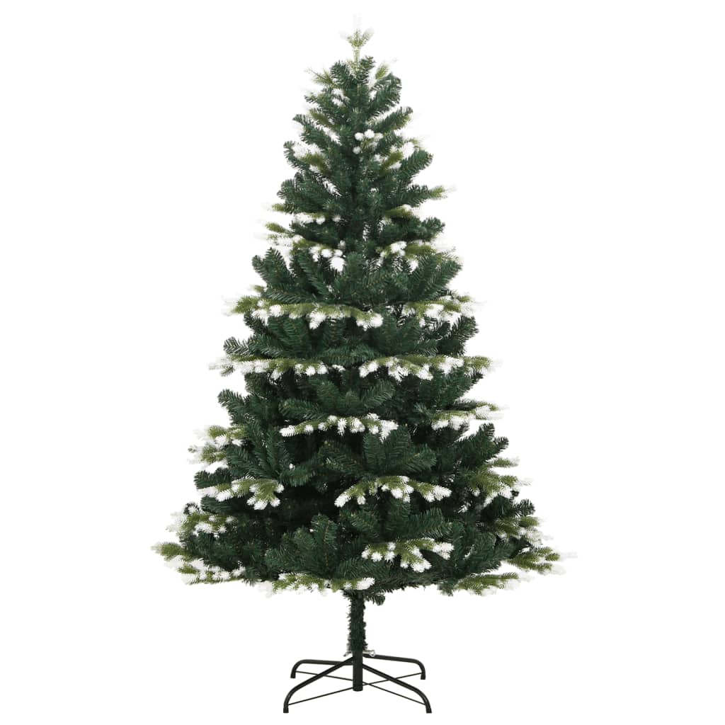Kunstkerstboom met scharnieren en sneeuw 180 cm is nu te koop bij PeponiXL, paradijselijk wonen!