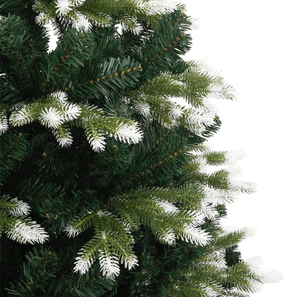 Kunstkerstboom met scharnieren en sneeuw 180 cm is nu te koop bij PeponiXL, paradijselijk wonen!