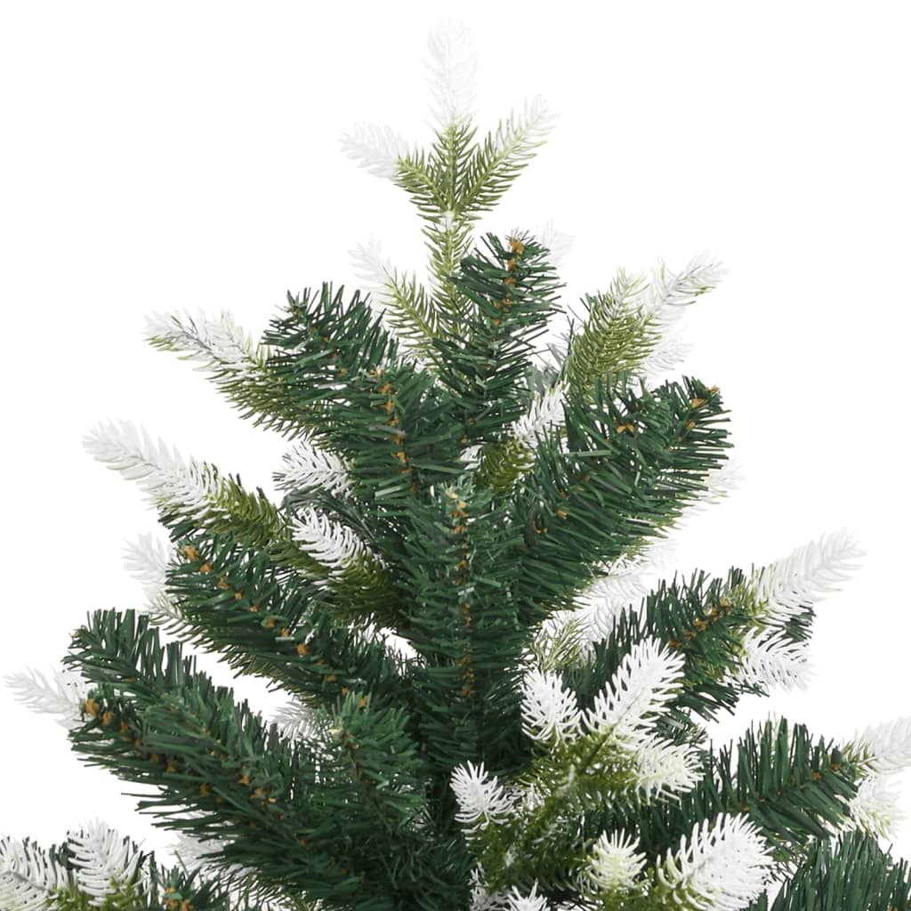 Kunstkerstboom met scharnieren en sneeuw 180 cm is nu te koop bij PeponiXL, paradijselijk wonen!