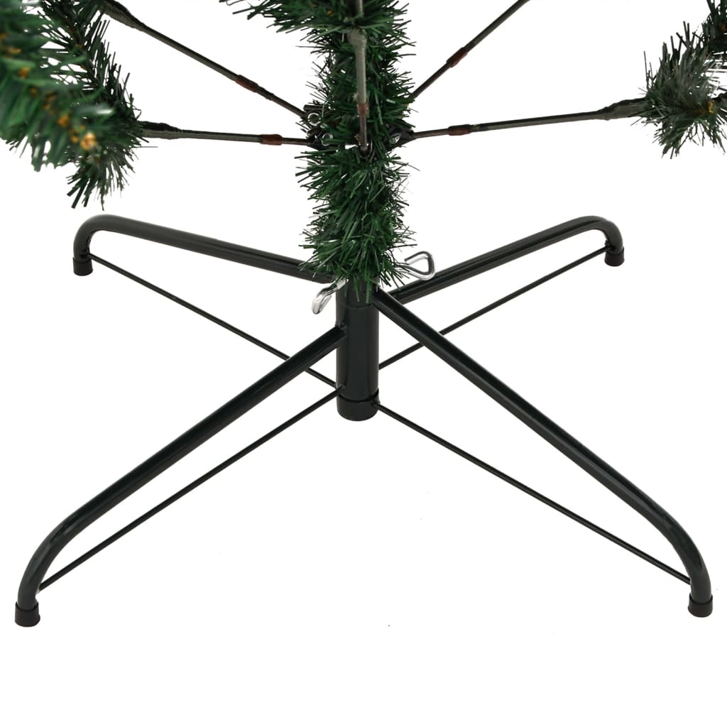 Kunstkerstboom met scharnieren en standaard 120 cm is nu te koop bij PeponiXL, paradijselijk wonen!