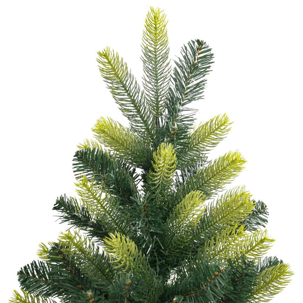 Kunstkerstboom met scharnieren en standaard 210 cm is nu te koop bij PeponiXL, paradijselijk wonen!