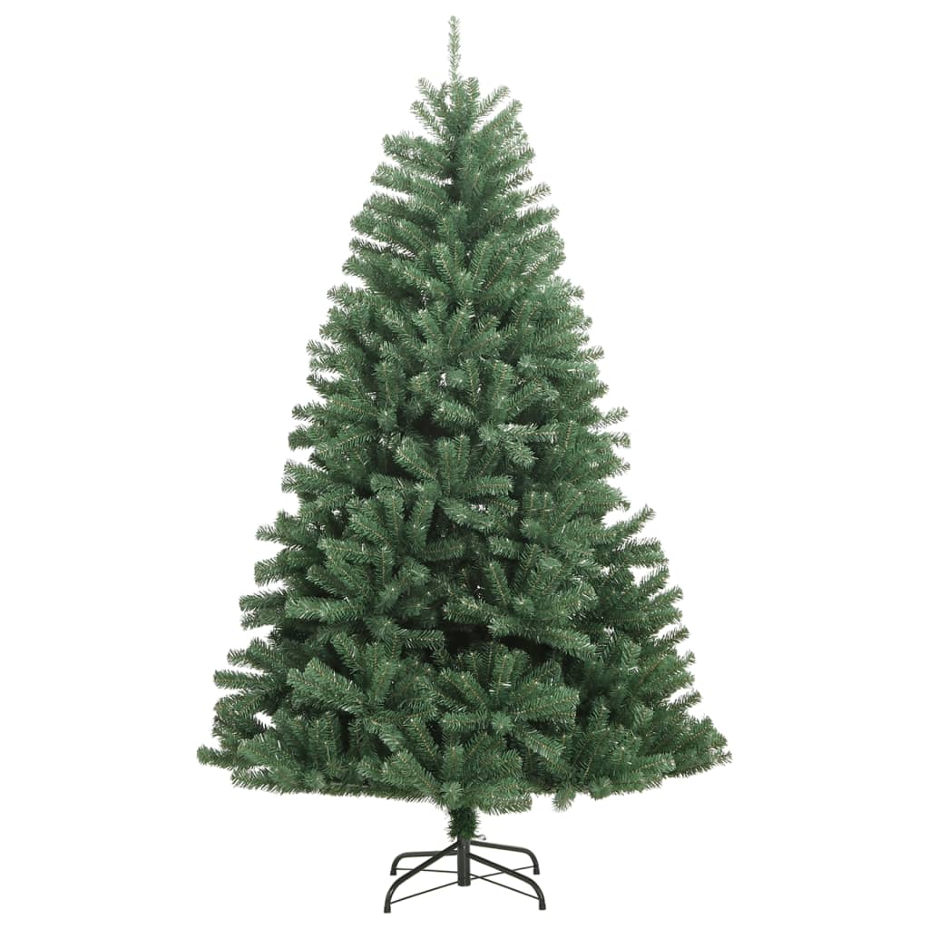 Kunstkerstboom met scharnieren met standaard 120 cm groen is nu te koop bij PeponiXL, paradijselijk wonen!