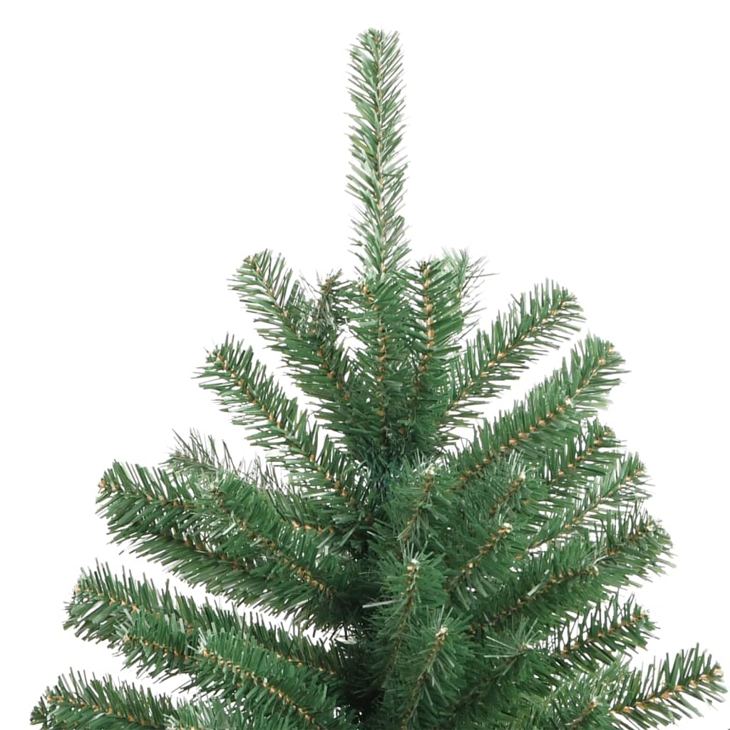 Kunstkerstboom met scharnieren en standaard 240 cm groen is nu te koop bij PeponiXL, paradijselijk wonen!