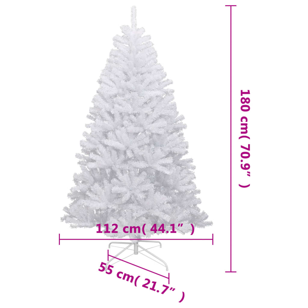Kunstkerstboom met scharnieren en sneeuw 180 cm is nu te koop bij PeponiXL, paradijselijk wonen!