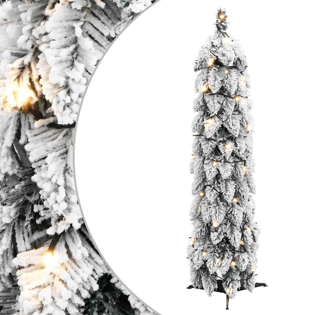 Kunstkerstboom met verlichting en sneeuw 30 LED's 60 cm is nu te koop bij PeponiXL, paradijselijk wonen!