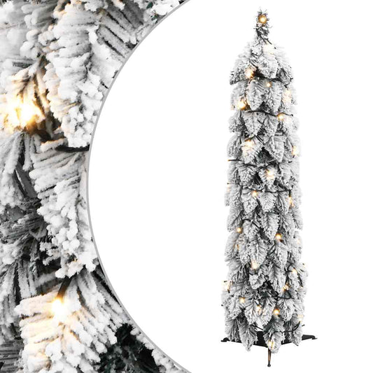 Kunstkerstboom met verlichting en sneeuw 30 LED's 60 cm is nu te koop bij PeponiXL, paradijselijk wonen!