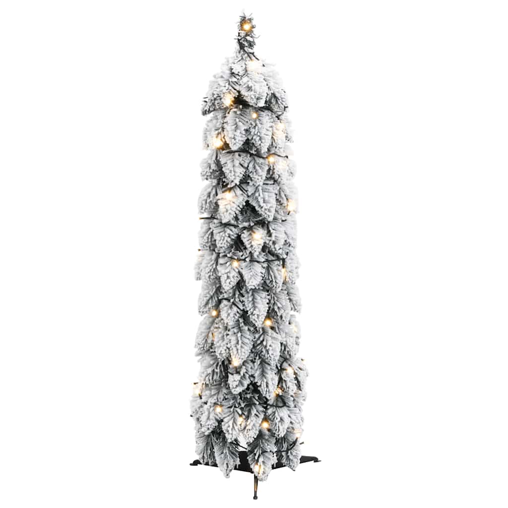 Kunstkerstboom met verlichting en sneeuw 30 LED's 60 cm is nu te koop bij PeponiXL, paradijselijk wonen!