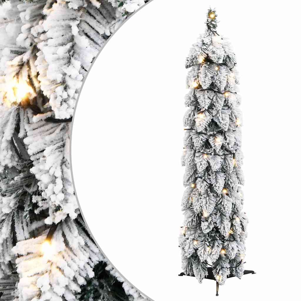 Kunstkerstboom met verlichting en sneeuw 45 LED's 90 cm is nu te koop bij PeponiXL, paradijselijk wonen!