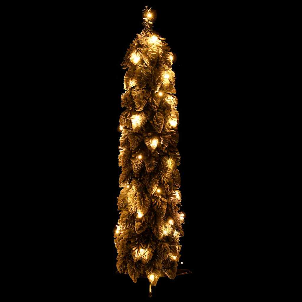 Kunstkerstboom met verlichting en sneeuw 45 LED's 90 cm is nu te koop bij PeponiXL, paradijselijk wonen!