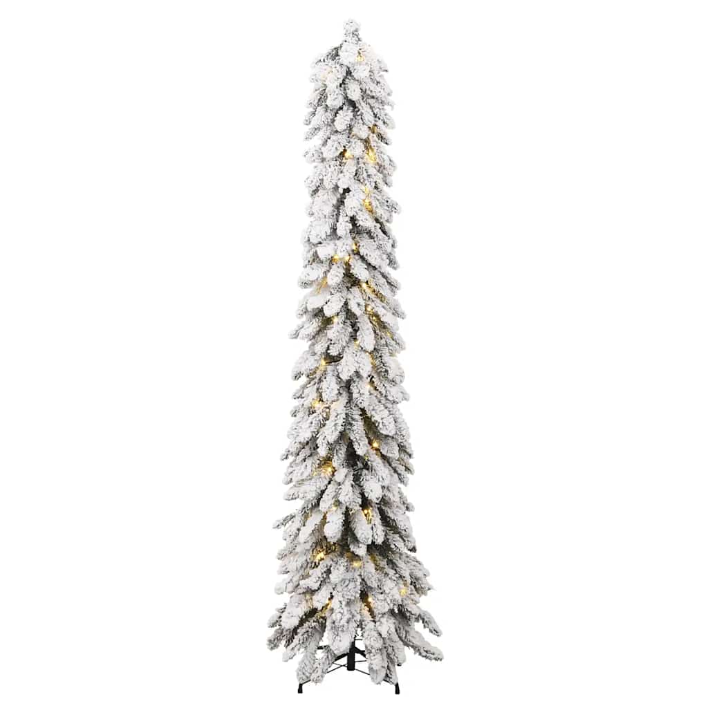 Kunstkerstboom met verlichting en sneeuw 100 LED's 180 cm is nu te koop bij PeponiXL, paradijselijk wonen!