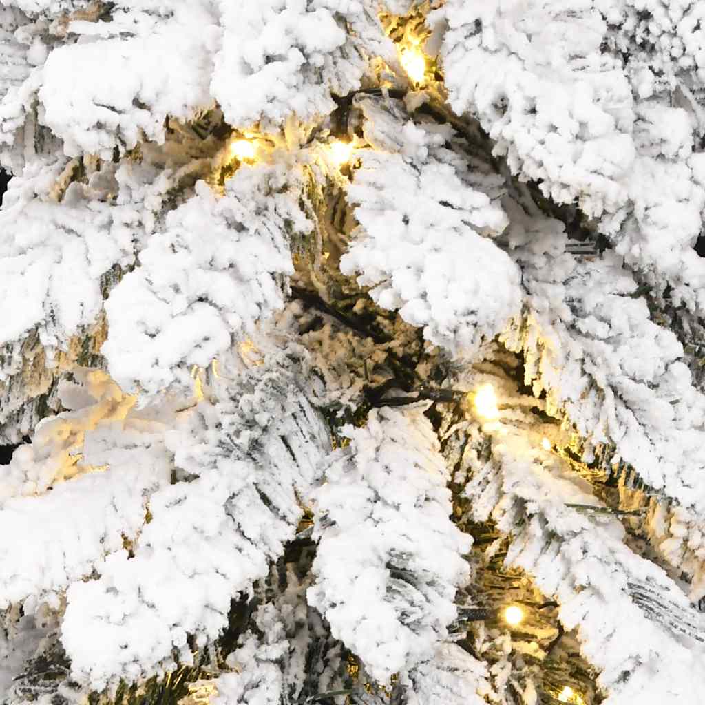Kunstkerstboom met verlichting en sneeuw 100 LED's 180 cm is nu te koop bij PeponiXL, paradijselijk wonen!