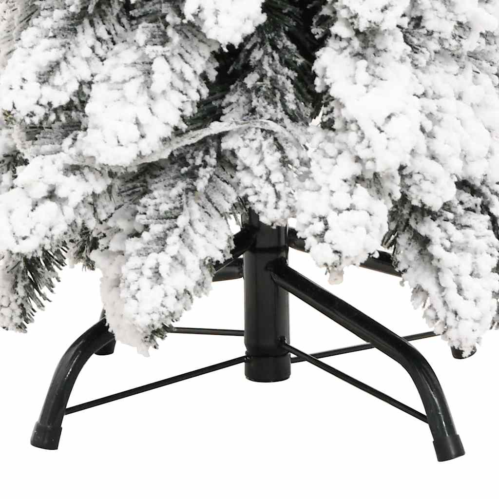 Kunstkerstboom met verlichting en sneeuw 100 LED's 180 cm is nu te koop bij PeponiXL, paradijselijk wonen!