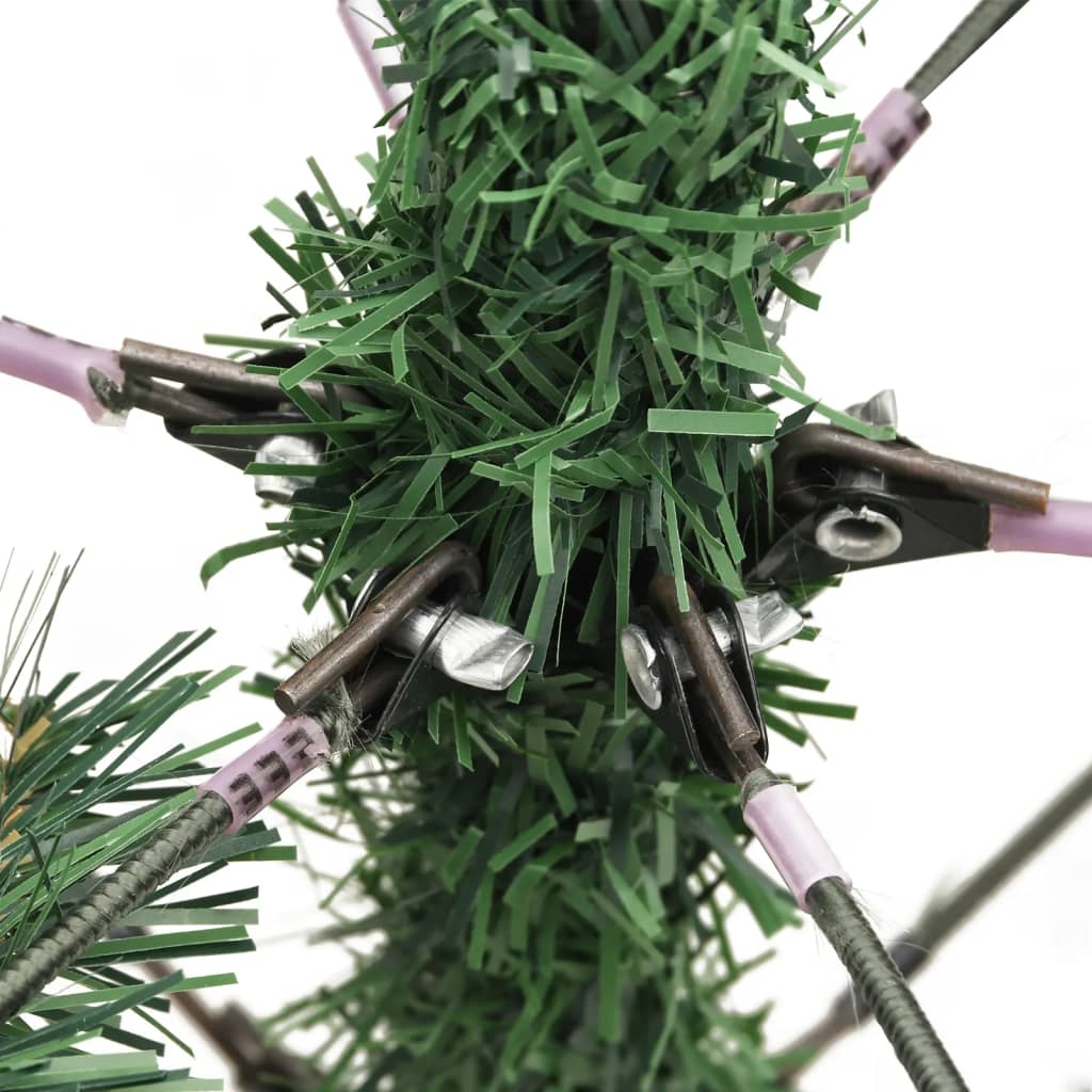 Kunstkerstboom met scharnieren dennenappels en bessen 210 cm is nu te koop bij PeponiXL, paradijselijk wonen!