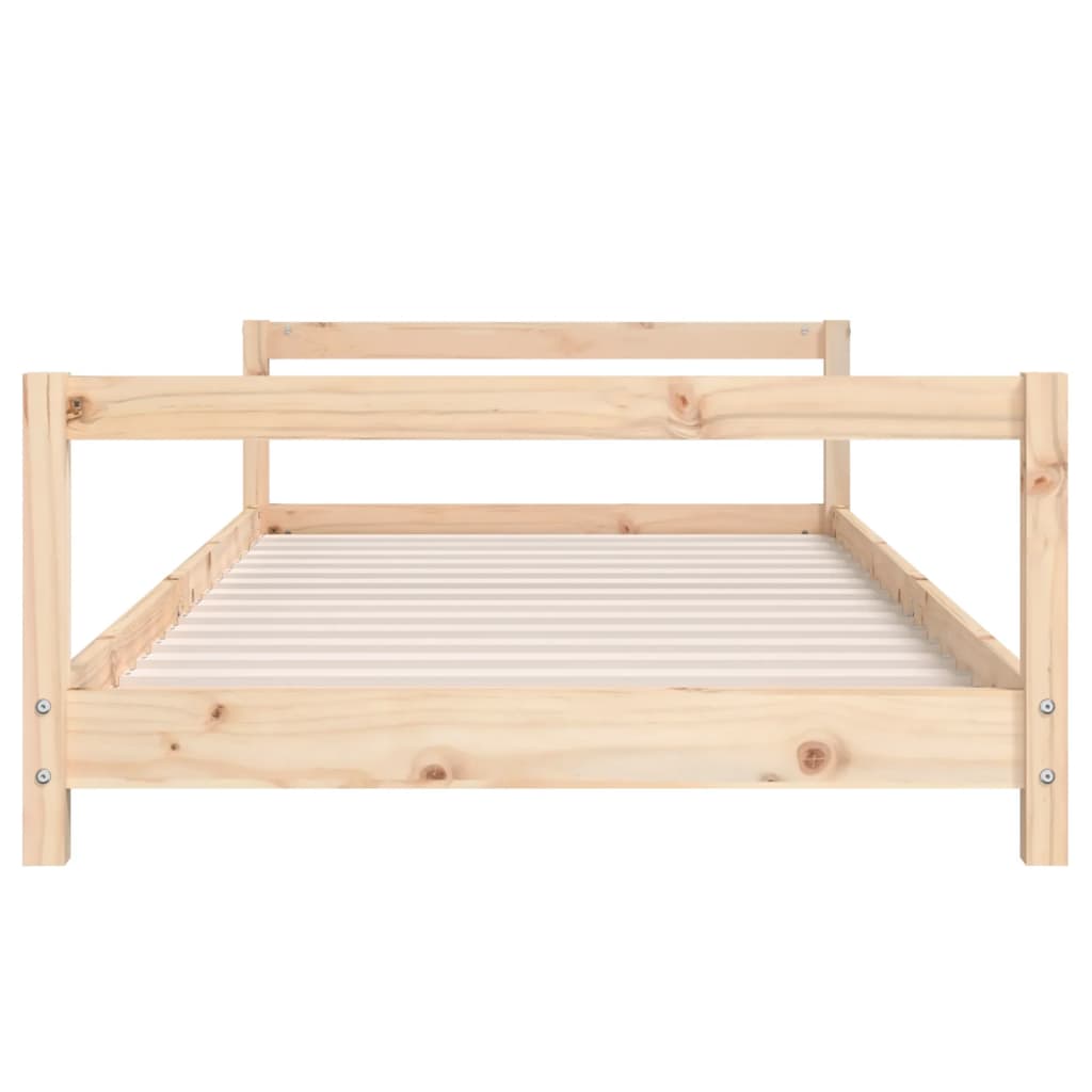 Kinderbedframe 90x200 cm massief grenenhout is nu te koop bij PeponiXL, paradijselijk wonen!