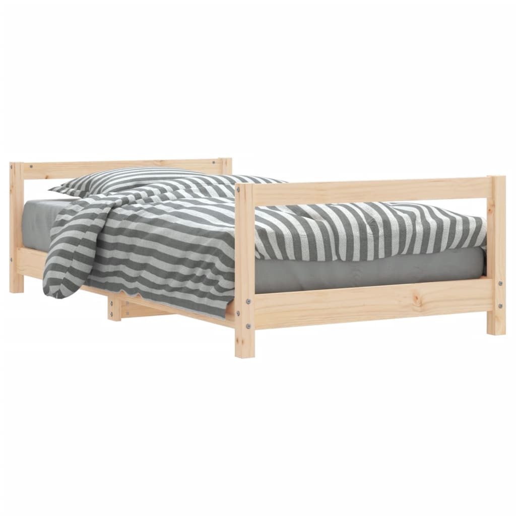 Kinderbedframe 80x160 cm massief grenenhout is nu te koop bij PeponiXL, paradijselijk wonen!