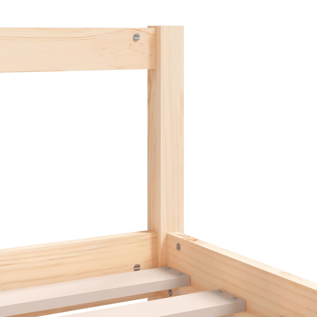 Kinderbedframe 90x200 cm massief grenenhout is nu te koop bij PeponiXL, paradijselijk wonen!