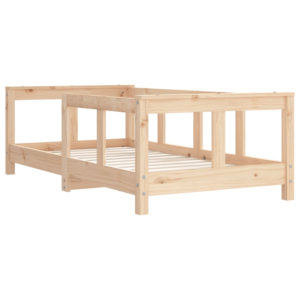 Kinderbedframe 70x140 cm massief grenenhout is nu te koop bij PeponiXL, paradijselijk wonen!