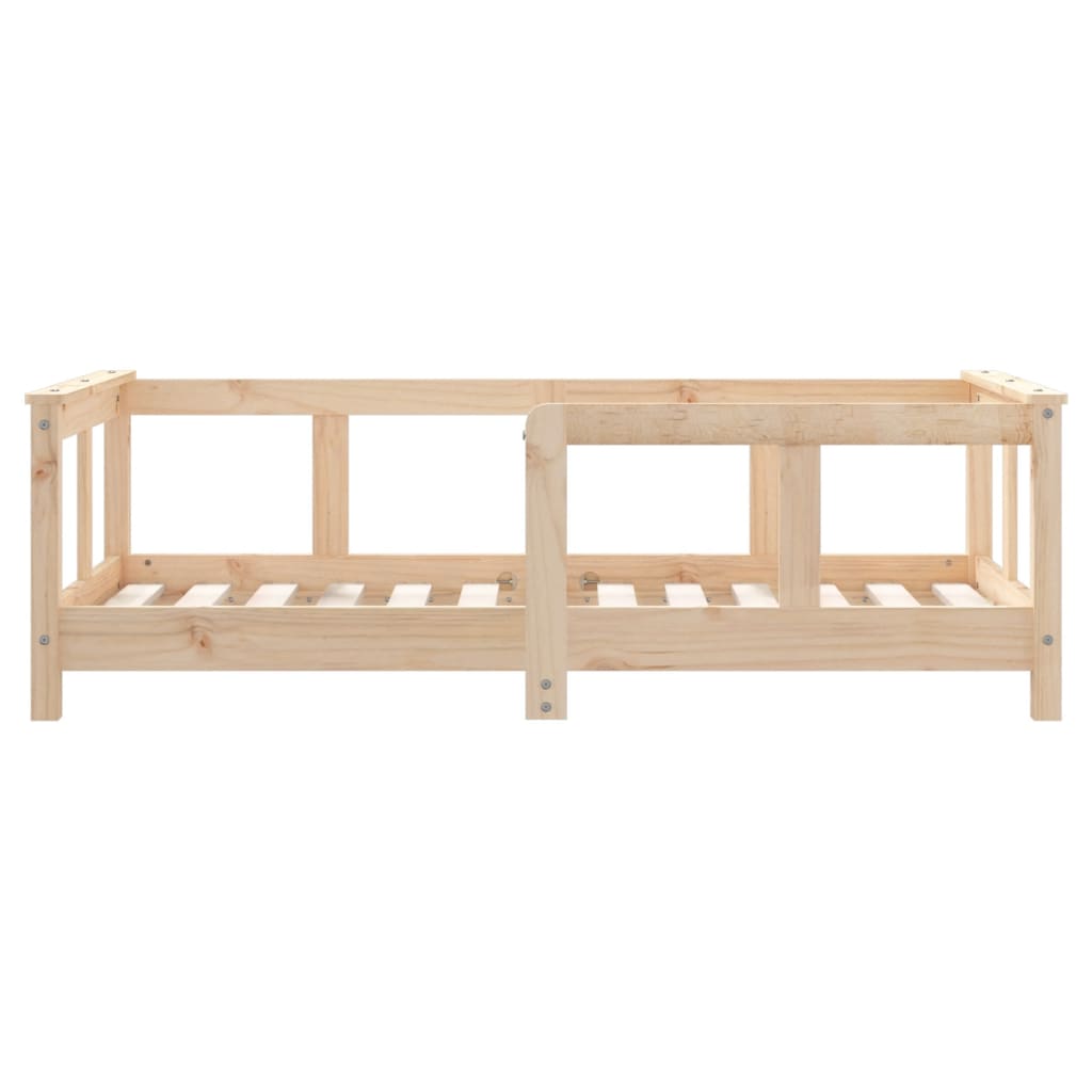 Kinderbedframe 70x140 cm massief grenenhout is nu te koop bij PeponiXL, paradijselijk wonen!