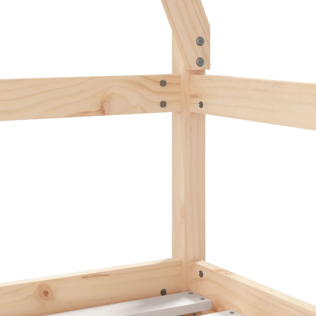 Kinderbedframe met lades 70x140 cm massief grenenhout is nu te koop bij PeponiXL, paradijselijk wonen!