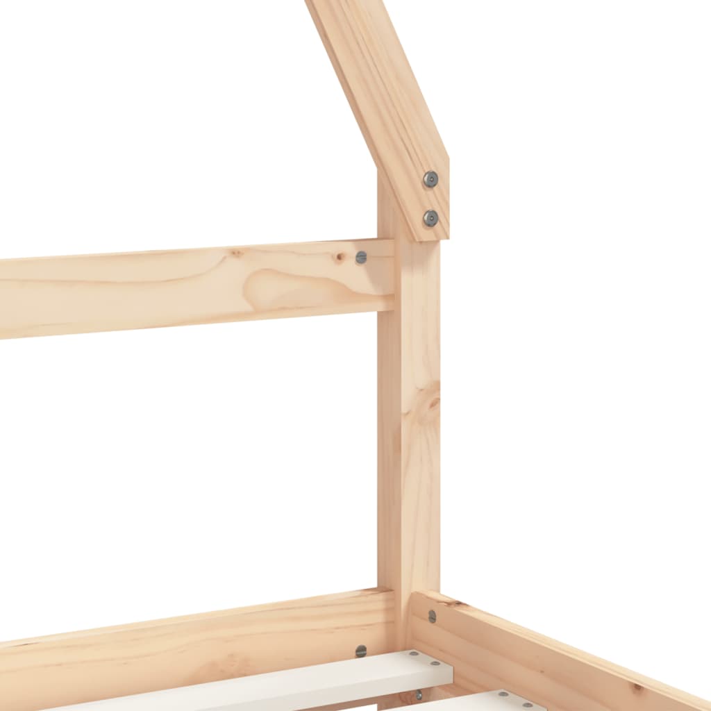 Kinderbedframe met lades 90x190 cm massief grenenhout is nu te koop bij PeponiXL, paradijselijk wonen!