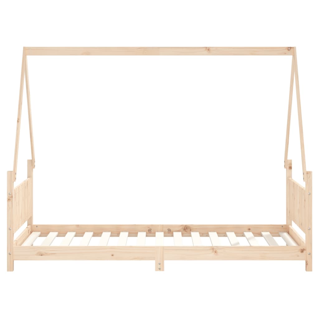 Kinderbedframe 90x190 cm massief grenenhout is nu te koop bij PeponiXL, paradijselijk wonen!