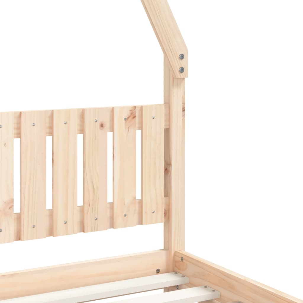 Kinderbedframe 90x190 cm massief grenenhout is nu te koop bij PeponiXL, paradijselijk wonen!