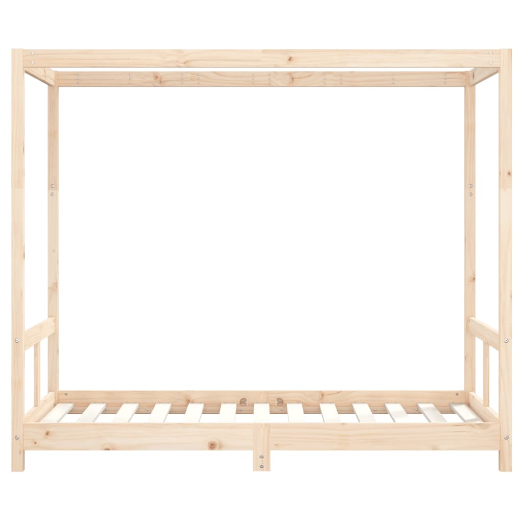 Kinderbedframe 80x160 cm massief grenenhout is nu te koop bij PeponiXL, paradijselijk wonen!