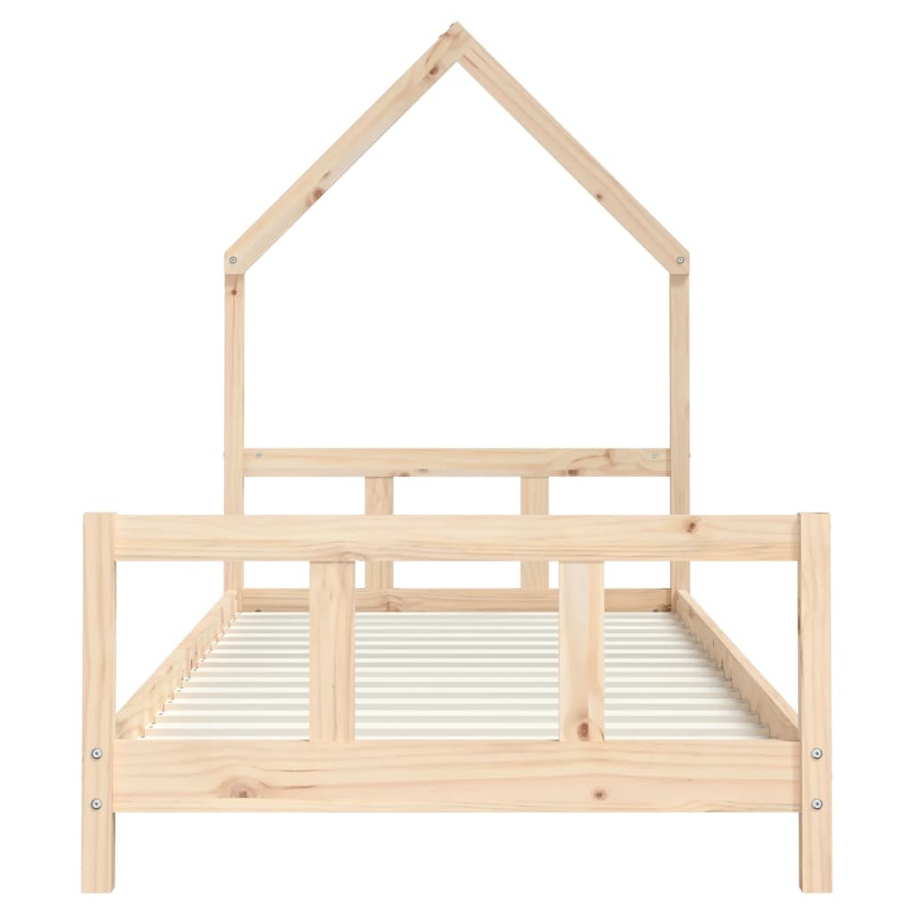 Kinderbedframe 90x190 cm massief grenenhout is nu te koop bij PeponiXL, paradijselijk wonen!