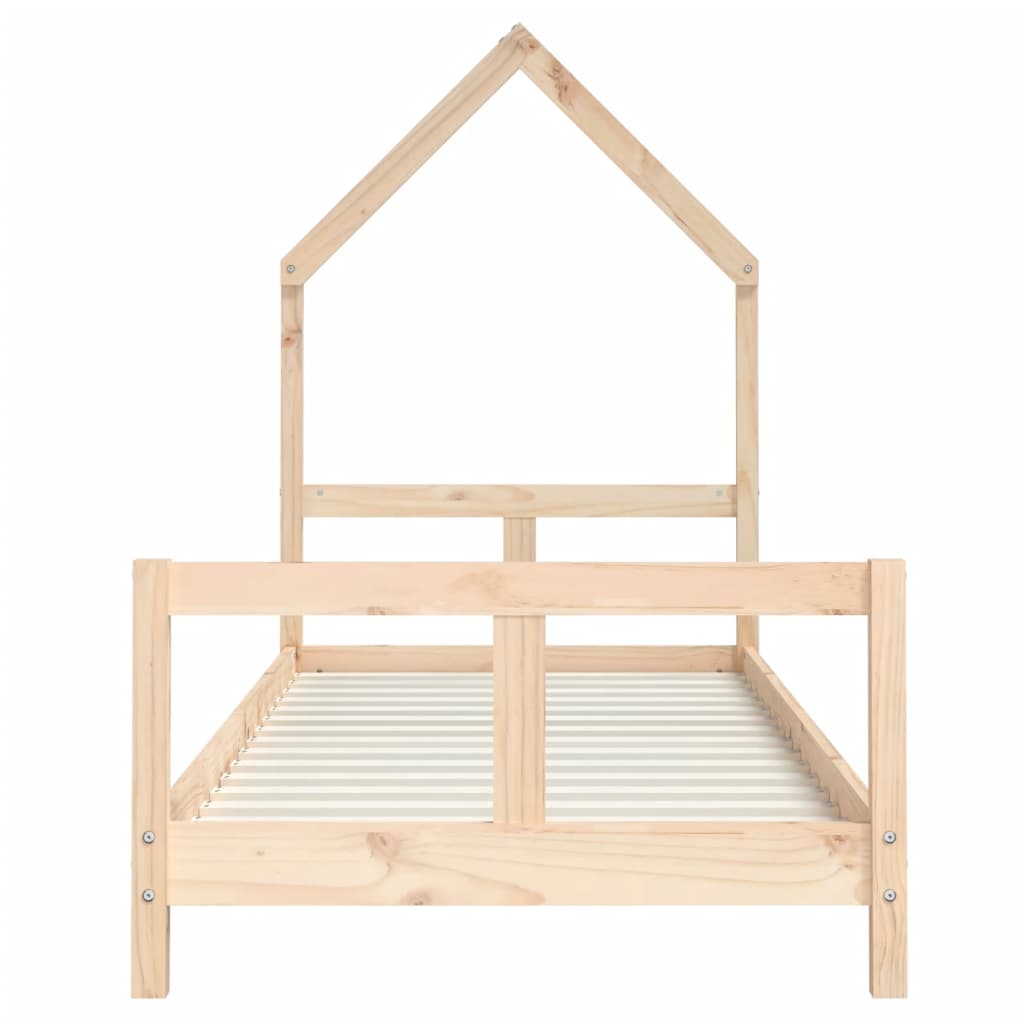 Kinderbedframe 80x200 cm massief grenenhout is nu te koop bij PeponiXL, paradijselijk wonen!