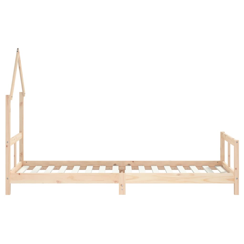 Kinderbedframe 80x200 cm massief grenenhout is nu te koop bij PeponiXL, paradijselijk wonen!