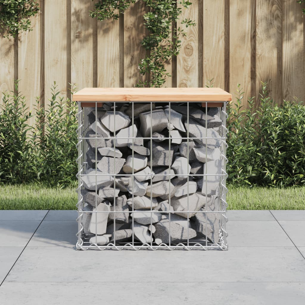 Tuinbank schanskorfontwerp 43x44x42 cm massief grenenhout is nu te koop bij PeponiXL, paradijselijk wonen!