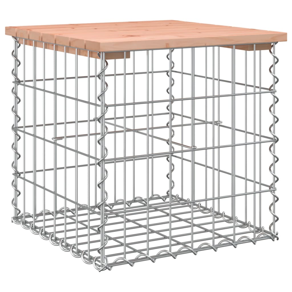 Tuinbank schanskorfontwerp 43x44x42 cm massief douglashout is nu te koop bij PeponiXL, paradijselijk wonen!